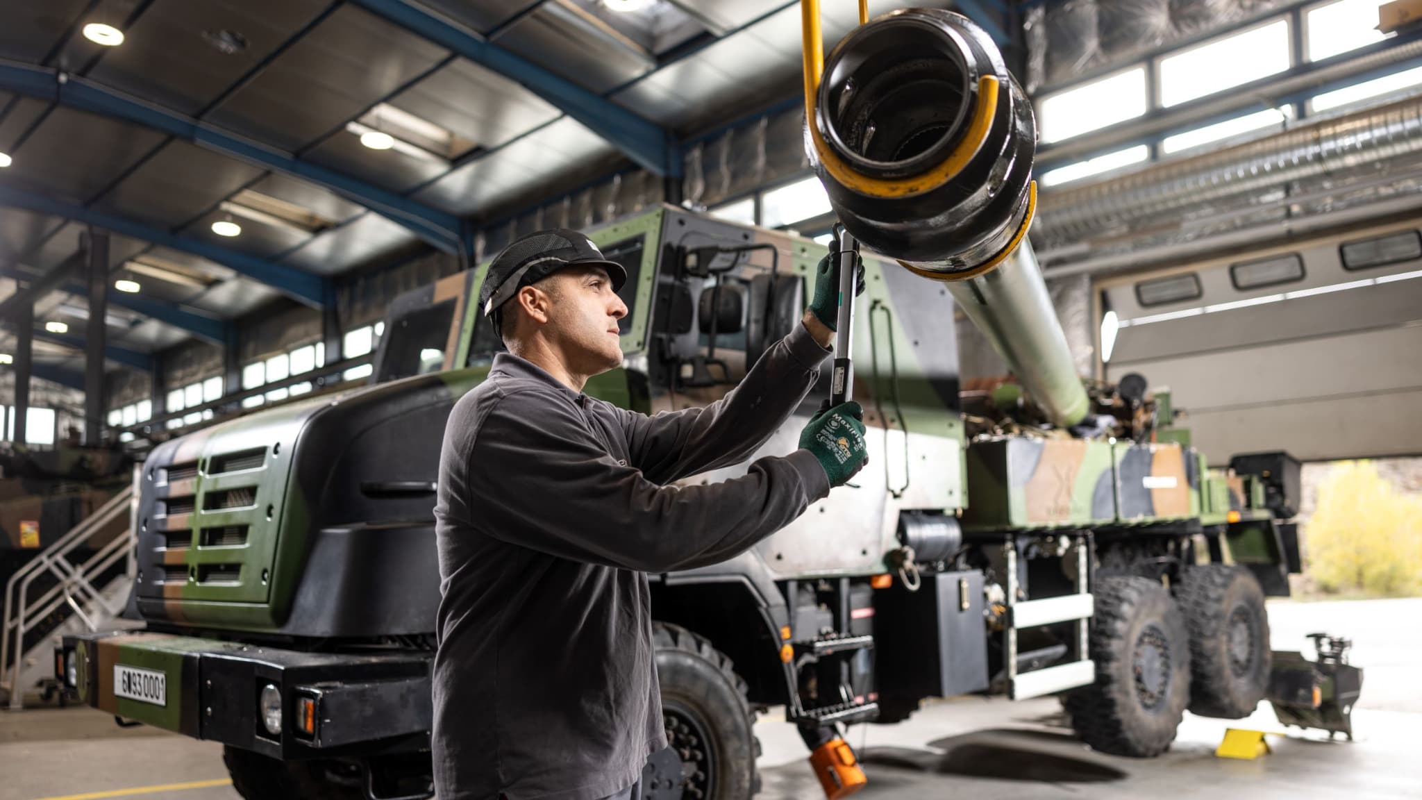 Canon automoteur Caesar de KNDS France