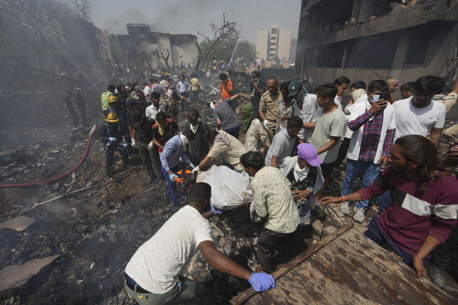Transport d’une victime après l’accident