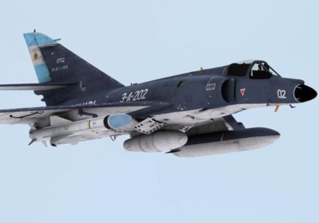 L'Argentine aurait accepté d'acheter 8 chasseurs Dassault-Breguet Super Étendard remis à neuf à la France
