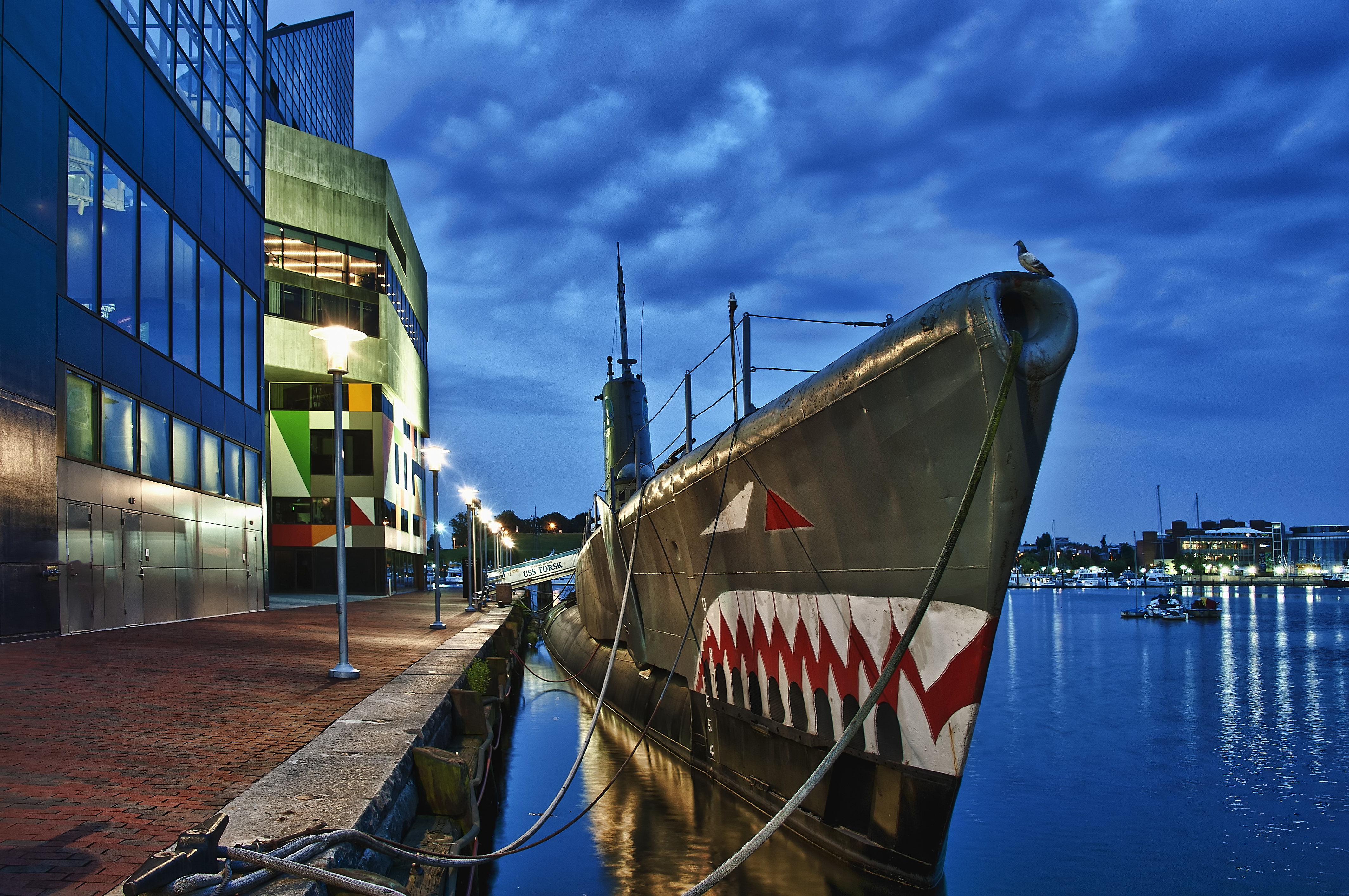 BALTIMORE, MARYLAND, ÉTATS-UNIS - 17/08/2011 : USS Torsk, Mémorial du sous-marin, Inner Harbor. (Photo de John Greim/LightRocket via Getty Images)