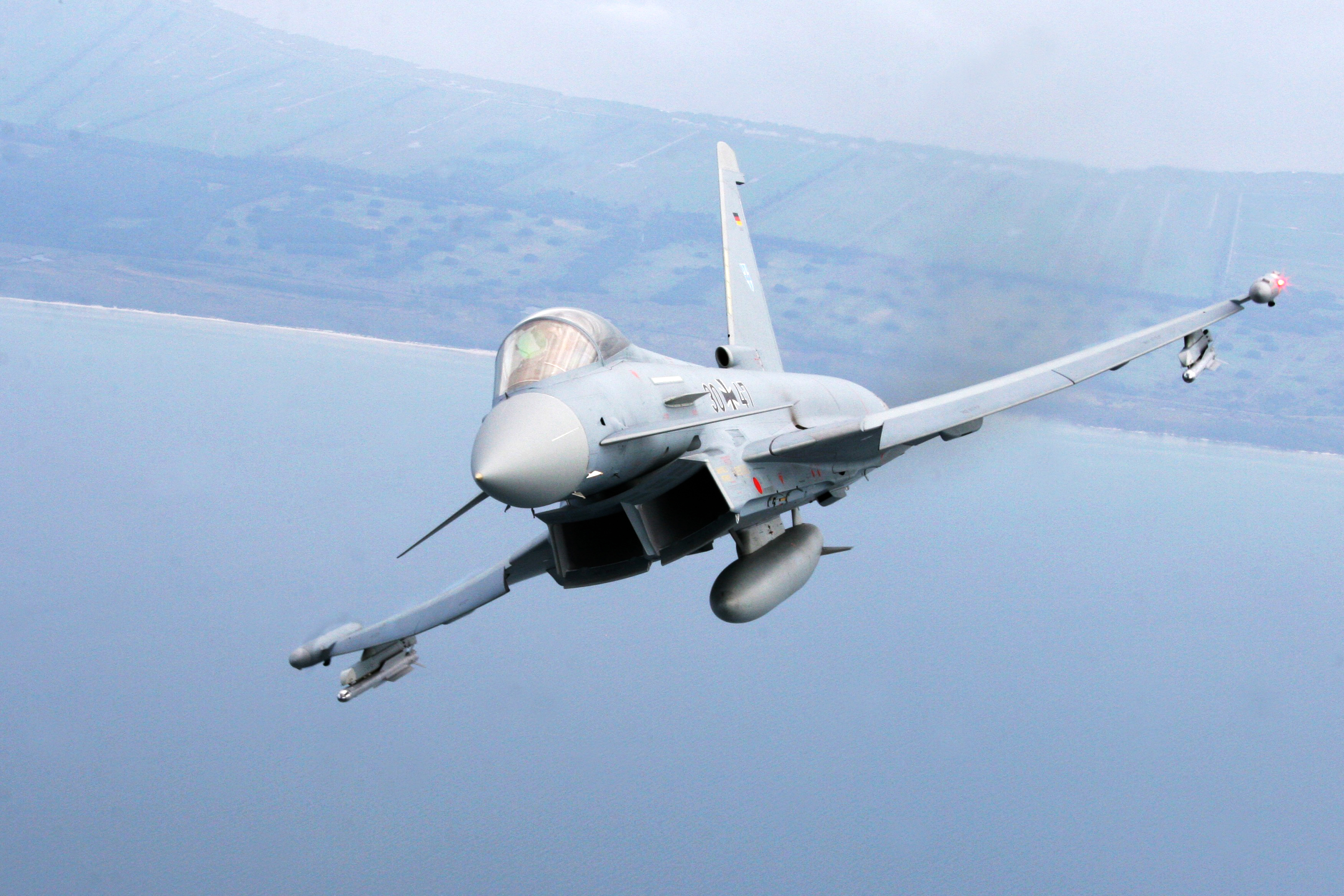 Eurofighter dans un avion air-air.. ©Bundeswehr/Bicker