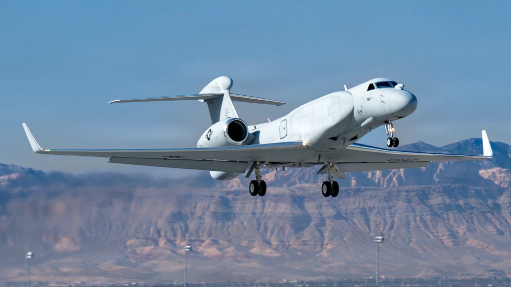 L'EA-37B Compass est un avion d'attaque électronique de nouvelle génération.