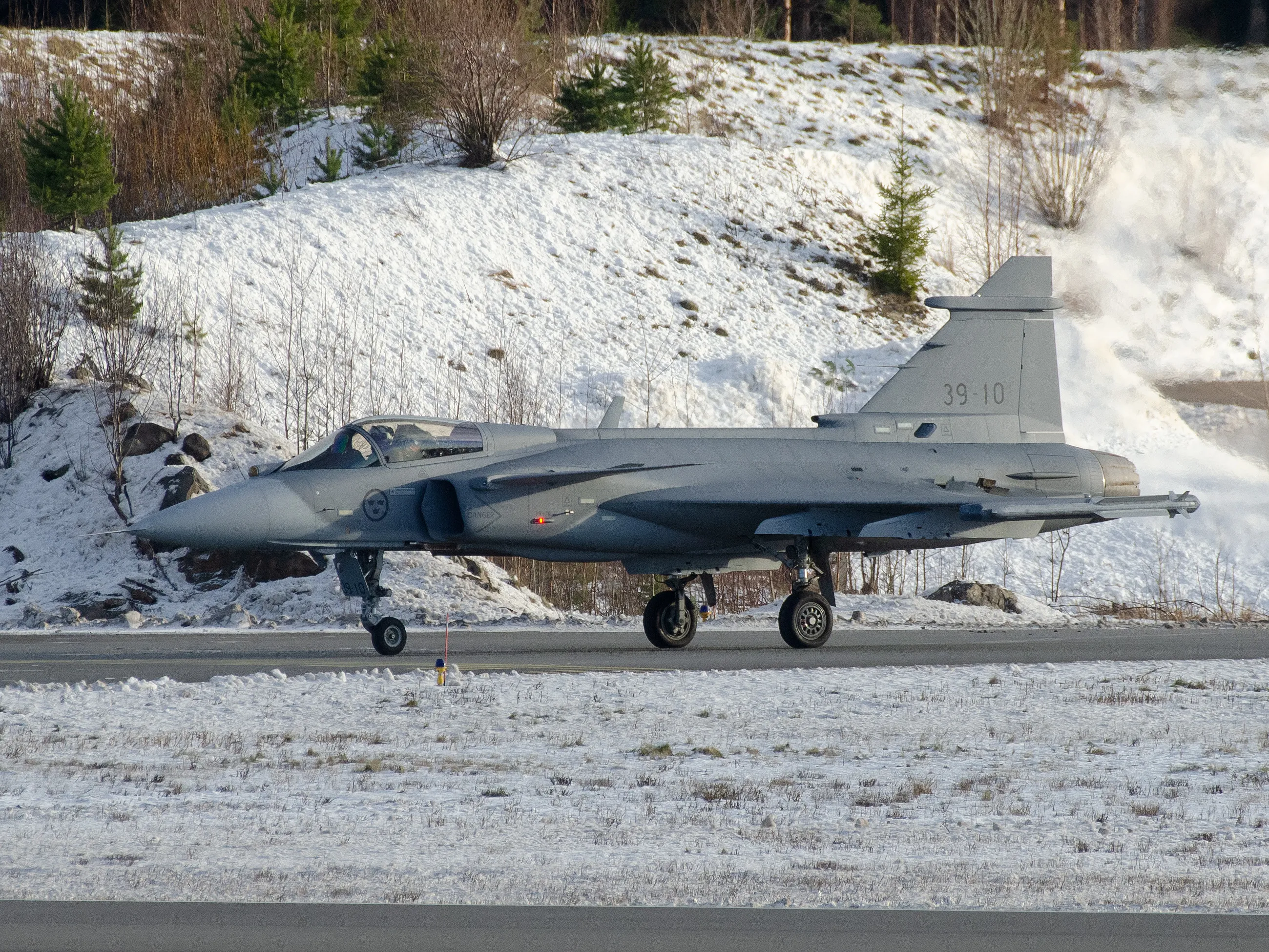 Gripen E en Finlande pour le HX Challenge