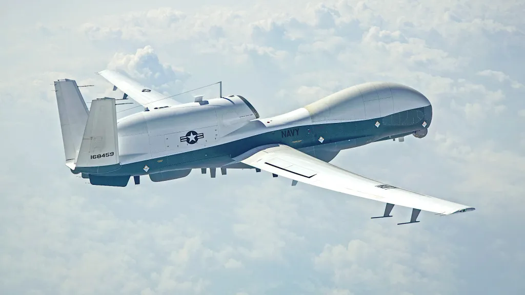 L'US Navy a confirmé qu'un drone de surveillance MQ-4C Triton s'est écrasé le 9 avril.